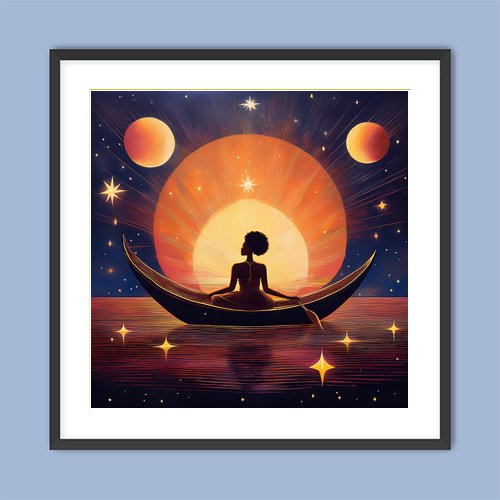 Cosmic River - Art Print - Metal Poster - Canvas Wrap - Premium Framed Art Print