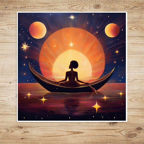 Cosmic River - Art Print - Metal Poster - Canvas Wrap - Premium Framed Art Print