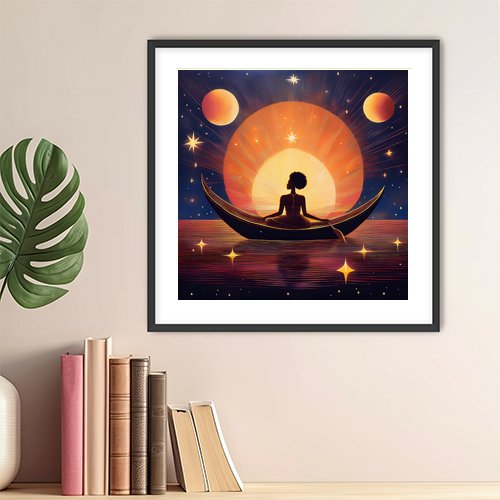 Cosmic River - Art Print - Metal Poster - Canvas Wrap - Premium Framed Art Print