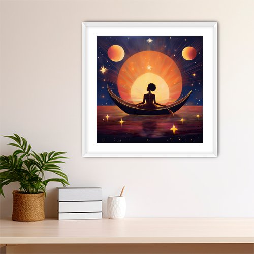 Cosmic River - Art Print - Metal Poster - Canvas Wrap - Premium Framed Art Print