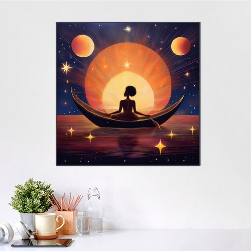 Cosmic River - Art Print - Metal Poster - Canvas Wrap - Premium Framed Art Print