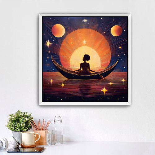 Cosmic River - Art Print - Metal Poster - Canvas Wrap - Premium Framed Art Print