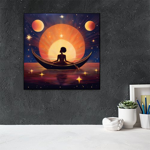 Cosmic River - Art Print - Metal Poster - Canvas Wrap - Premium Framed Art Print