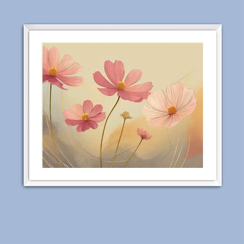 Cosmos Breeze - Art Print - Metal Poster - Canvas Wrap - Premium Framed Art Print