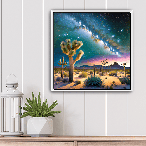 Desert Night - Art Print - Metal Poster - Canvas Wrap - Premium Framed Art Print