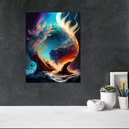 Elements - Art Print - Metal Poster - Canvas Wrap - Premium Framed Art Print