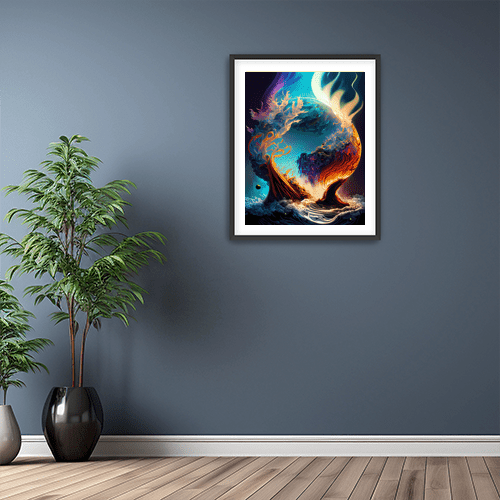 Elements - Art Print - Metal Poster - Canvas Wrap - Premium Framed Art Print