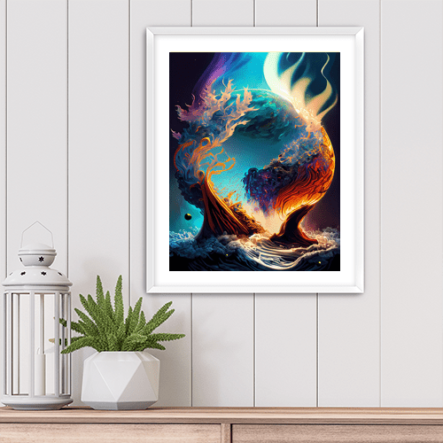 Elements - Art Print - Metal Poster - Canvas Wrap - Premium Framed Art Print