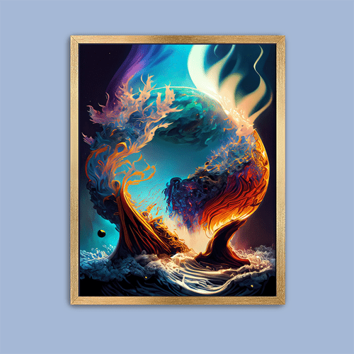 Elements - Art Print - Metal Poster - Canvas Wrap - Premium Framed Art Print