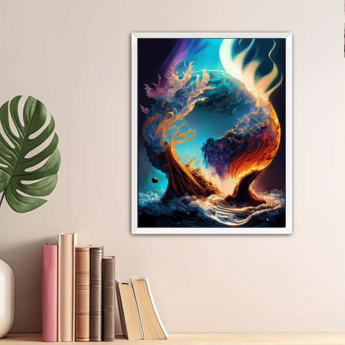 Elements - Art Print - Metal Poster - Canvas Wrap - Premium Framed Art Print