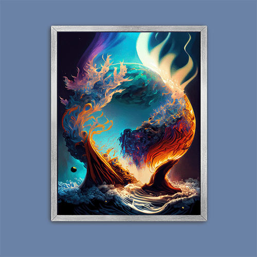 Elements - Art Print - Metal Poster - Canvas Wrap - Premium Framed Art Print