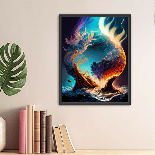 Elements - Art Print - Metal Poster - Canvas Wrap - Premium Framed Art Print