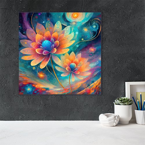 Eternal Flowers - Art Print - Metal Poster - Canvas Wrap - Premium Framed Art Print