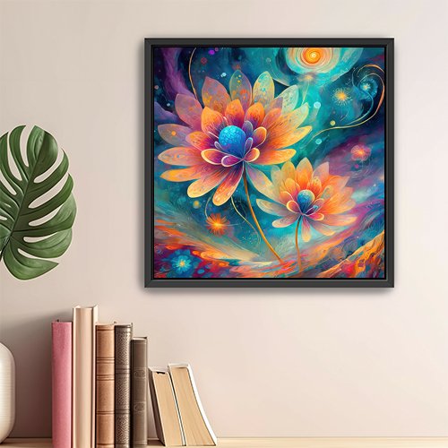 Eternal Flowers - Art Print - Metal Poster - Canvas Wrap - Premium Framed Art Print