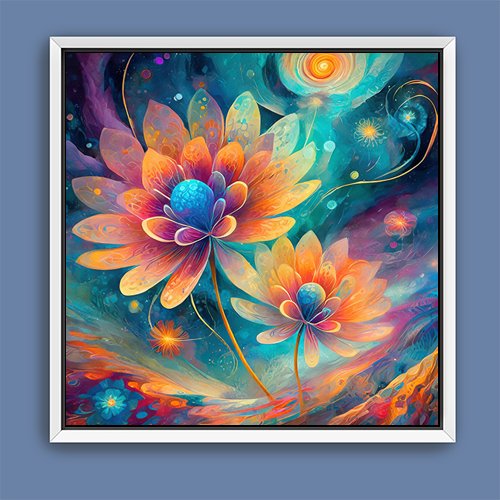 Eternal Flowers - Art Print - Metal Poster - Canvas Wrap - Premium Framed Art Print