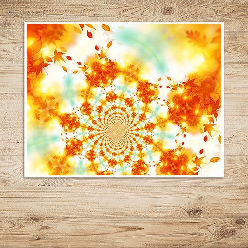 Fall Fractals - Art Print - Metal Poster - Canvas Wrap - Premium Framed Art Print