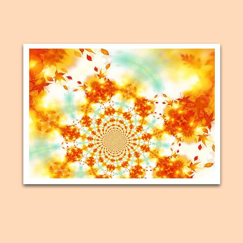 Fall Fractals - Art Print - Metal Poster - Canvas Wrap - Premium Framed Art Print