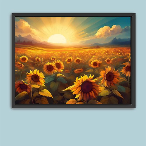 Fields of Gold - Art Print - Metal Poster - Canvas Wrap - Premium Framed Art Print