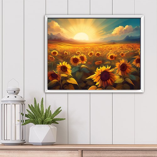 Fields of Gold - Art Print - Metal Poster - Canvas Wrap - Premium Framed Art Print