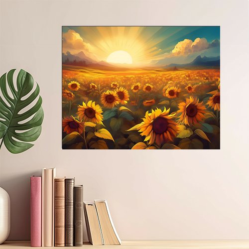 Fields of Gold - Art Print - Metal Poster - Canvas Wrap - Premium Framed Art Print