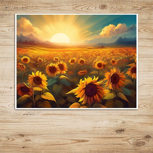 Fields of Gold - Art Print - Metal Poster - Canvas Wrap - Premium Framed Art Print