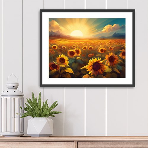 Fields of Gold - Art Print - Metal Poster - Canvas Wrap - Premium Framed Art Print