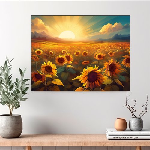 Fields of Gold - Art Print - Metal Poster - Canvas Wrap - Premium Framed Art Print