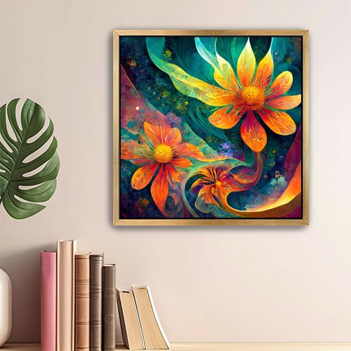 Flowers of Wonder - Art Print - Metal Poster - Canvas Wrap - Premium Framed Art Print