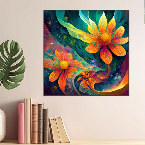 Flowers of Wonder - Art Print - Metal Poster - Canvas Wrap - Premium Framed Art Print