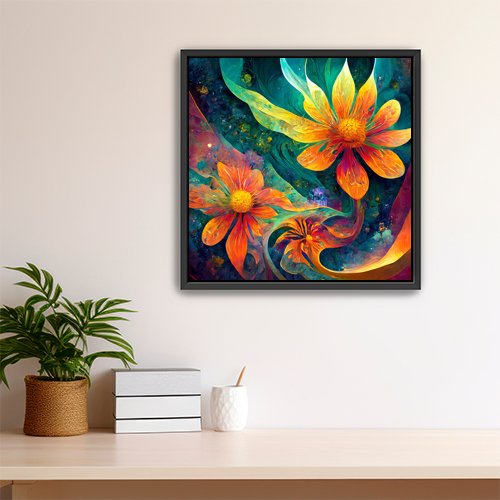 Flowers of Wonder - Art Print - Metal Poster - Canvas Wrap - Premium Framed Art Print