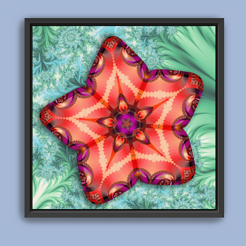 Fractal Bloom - Art Print - Metal Poster - Canvas Wrap - Premium Framed Art Print