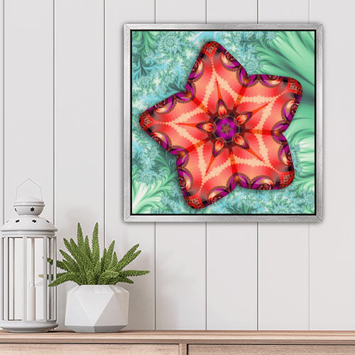 Fractal Bloom - Art Print - Metal Poster - Canvas Wrap - Premium Framed Art Print