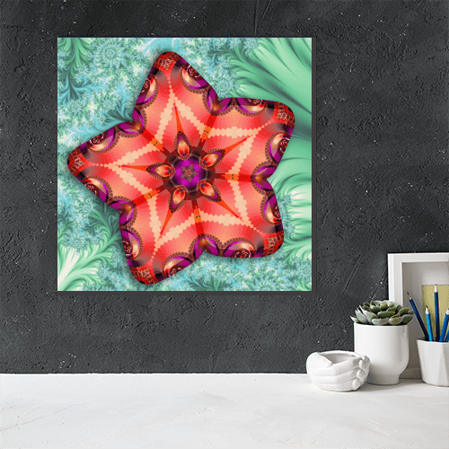 Fractal Bloom - Art Print - Metal Poster - Canvas Wrap - Premium Framed Art Print