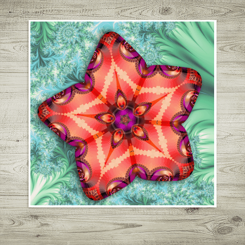 Fractal Bloom - Art Print - Metal Poster - Canvas Wrap - Premium Framed Art Print