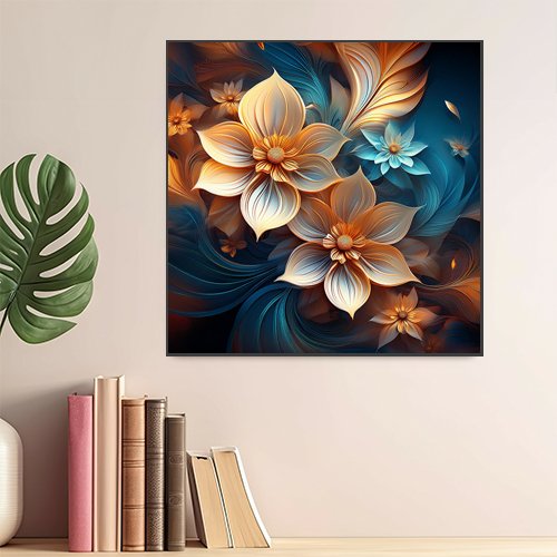 Fractal Flowers - Art Print - Metal Poster - Canvas Wrap - Premium Framed Art Print