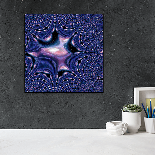 Fractal Galaxy - Art Print - Metal Poster - Canvas Wrap - Premium Framed Art Print