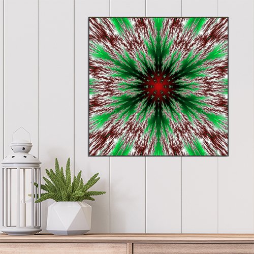 Fractal Noel - Art Print - Metal Poster - Canvas Wrap - Premium Framed Art Print