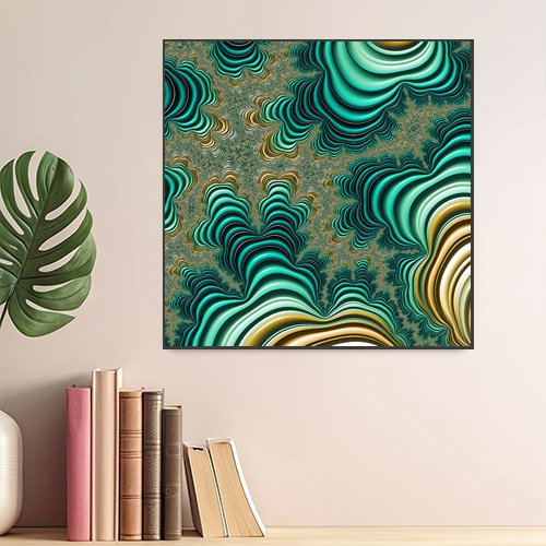 Fractal Ripples - Art Print - Metal Poster - Canvas Wrap - Premium Framed Art Print