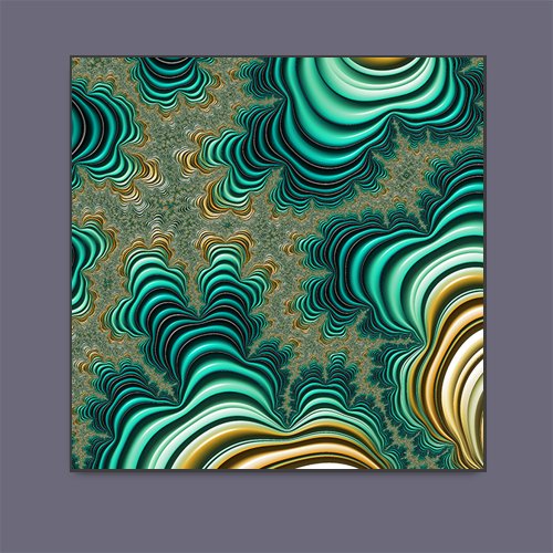 Fractal Ripples - Art Print - Metal Poster - Canvas Wrap - Premium Framed Art Print