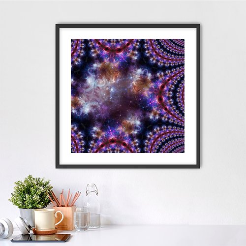 Fractal Universe - Art Print - Metal Poster - Canvas Wrap - Premium Framed Art Print