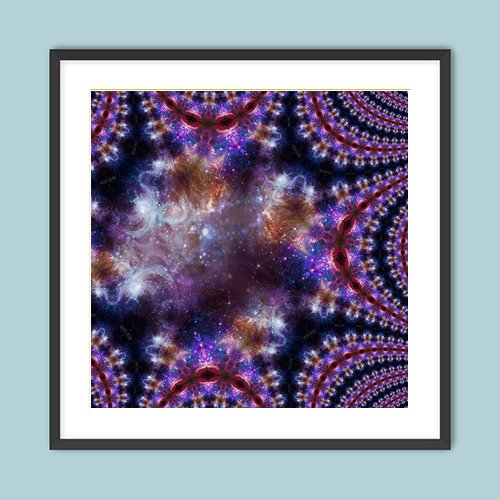 Fractal Universe - Art Print - Metal Poster - Canvas Wrap - Premium Framed Art Print