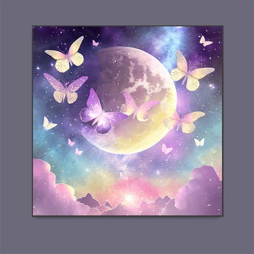 Galactic Flight - Art Print - Metal Poster - Canvas Wrap - Premium Framed Art Print