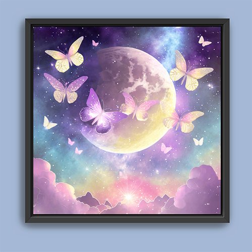 Galactic Flight - Art Print - Metal Poster - Canvas Wrap - Premium Framed Art Print