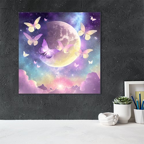 Galactic Flight - Art Print - Metal Poster - Canvas Wrap - Premium Framed Art Print