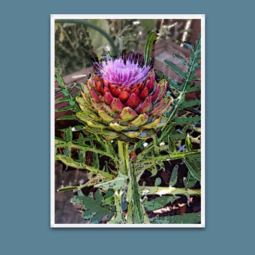 Greeting Card - Artichoke - Premium Greeting Card