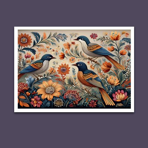 Greeting Card - Autumn Whimsy - Premium Greeting Card