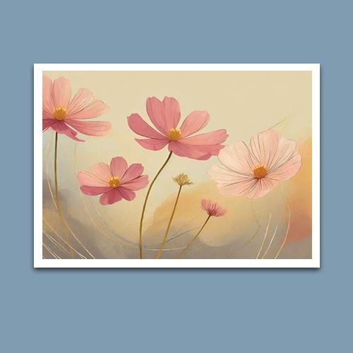 Greeting Card - Cosmos Breeze - Premium Greeting Card