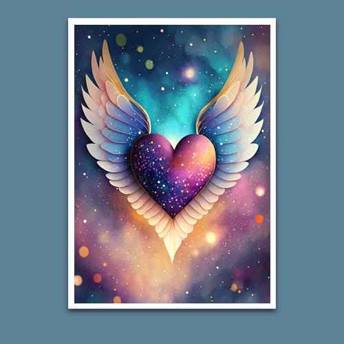 Greeting Card - Love Transcends - Premium Greeting Card