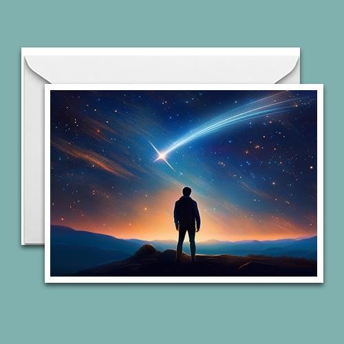 Greeting Card - Moment of Infinity - Premium Greeting Card