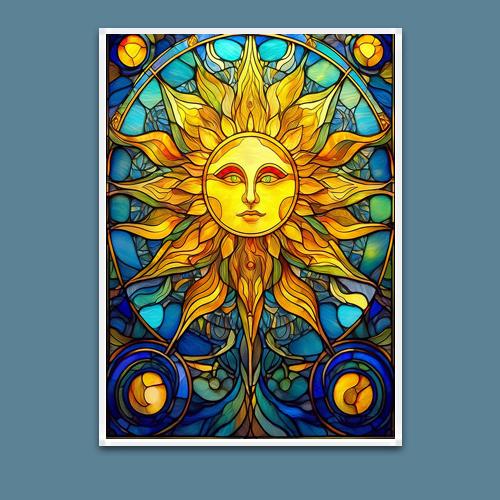 Greeting Card - Solar Awakening - Premium Greeting Card